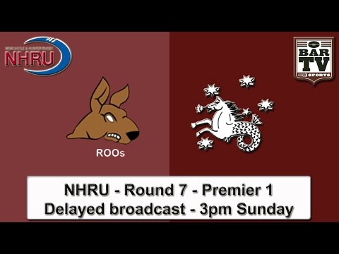 2015 NHRU - Round 7 - Premier 1 - Delayed broadcast - Lake Macquarie v University