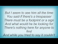 Al Stewart - Trespasser Lyrics