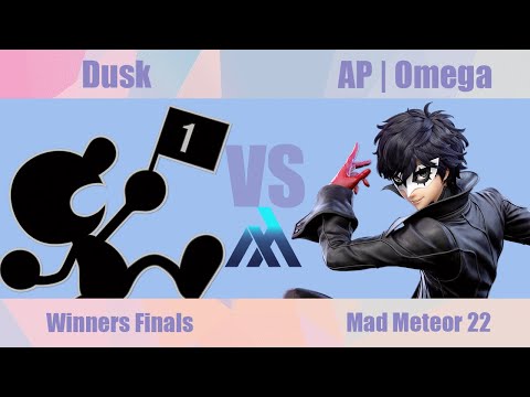 dusk (game and watch) vs AP | omega (joker). Winners Finals, Mad Meteor 22.