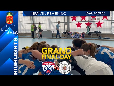 FINAL DE LIGA - LAS ROZAS vs COMPLUTENSE - HOCKEY SALA MADRID INFANTIL FEMENINO Gr. A