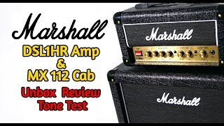 Video thumbnail for Marshall DSL1HR + MX112 Cab | YAY or NAY? by Stel Andre