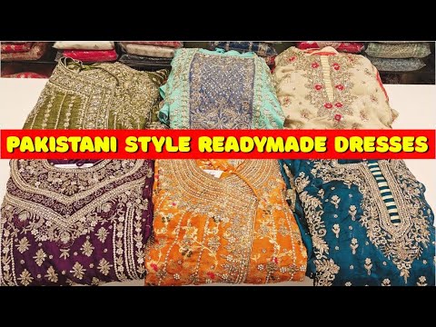 Original Pakistani Designer Gharara Palazzo Trousers Angrakha Readymade Dresses Partywear Colection