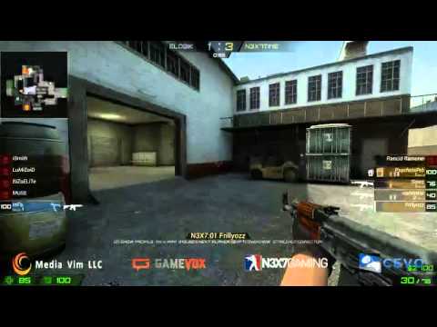 N3X7Time vs. eLogik on de_cache for CEVO - 1 / 2