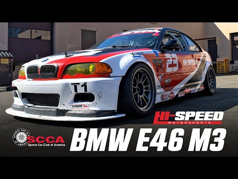 E46 M3 Track Build Walk-around! (Hi-Speed Motorsports) // CAR-NA-TOMY