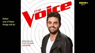 Brendan Fletcher - Jolene Lyrics