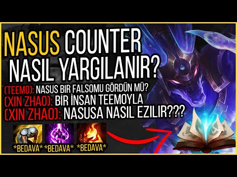 BUFF YEMİŞ TEEMOYU NASUSLA PARÇALADIK !!! | NASUS VS TEEMO ÖĞRETİCİ | LEAGUE OF LEGENDS
