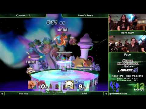 Construct 12 - Mera Mera (Charizard) vs Fade (Meta Knight) - Project M Loser's Semis