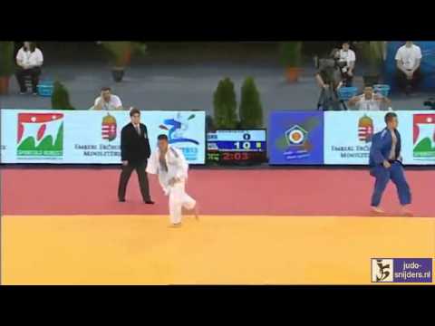 Judo 2013 European Championships Budapest: Kovacevic (SRB) - Szwarnowiecki (POL) [-73kg]
