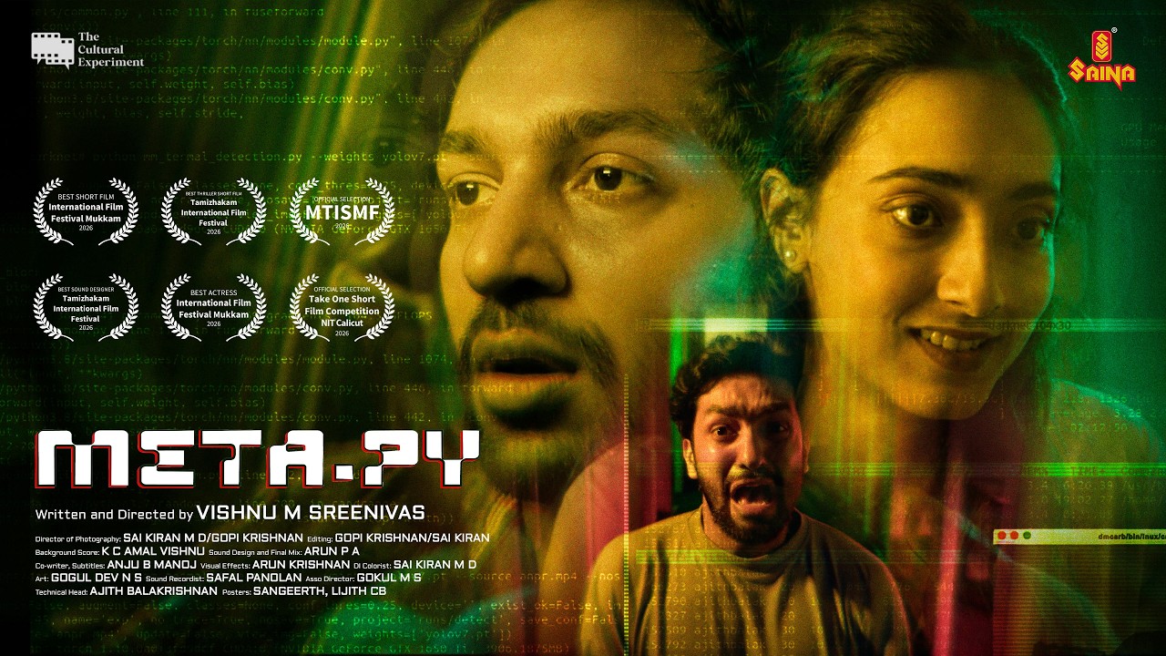 Meta.py | Sci-Fi Short Film | Vishnu M Sreenivas | Ajilan Nujoom | Mann Chhatbar