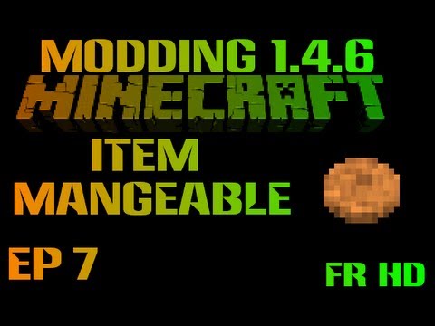 Faire un MOD Minecraft 1.4.6 avec ModLoader - Ep7 - Item mangeable / Eatable item