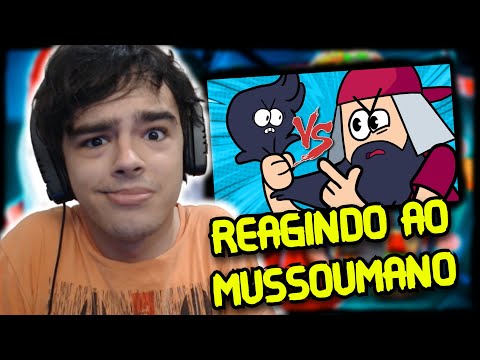REAGINDO A Barba do Mussoumano Vs  Mussoumano   Batalha Animada