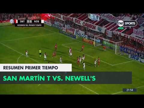 Resumen Primer Tiempo: San Martín T vs Newell's | Fecha 15 - Superliga Argentina 2018/2019