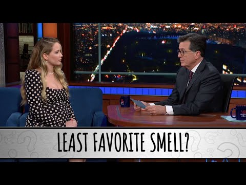Jennifer Lawrence Takes The Colbert Questionert