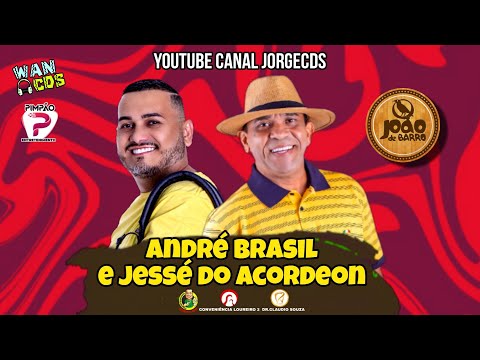 ANDRÉ BRASIL & JESSÉ DO ACORDEON AO VIVO NO JOÃO DE BARRO DEZ 2023 JORGECDS
