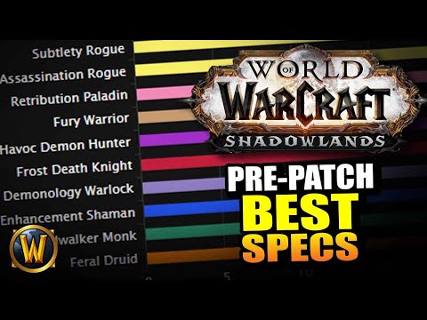 BEST SPECS in the Shadowlands Pre-Patch! // World of Warcraft: Shadowlands