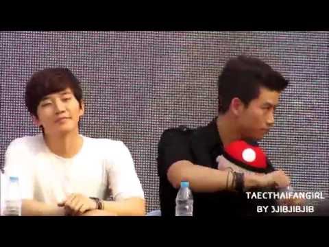 130203 TAEC CUTE MOMENT WITH TaoKaeNoi doll ;)
