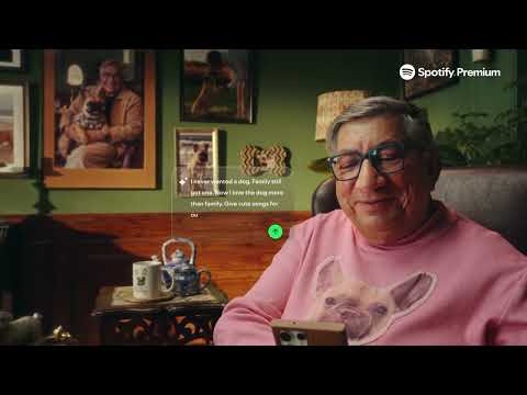 Spotify Premium turns a reluctant dog dad's story into a paw-some playlist