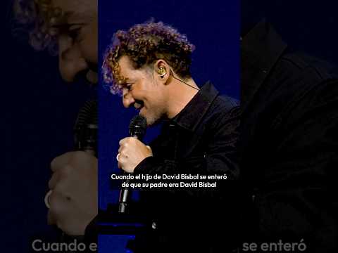 Cuando el hijo de DAVID BISBAL se enteró de que su padre era David Bisbal ???? | LOS40