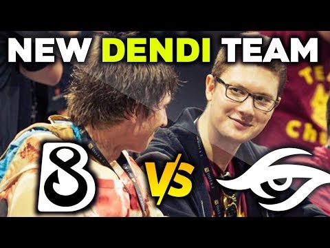 TEAM SECRET vs NEW DENDI TEAM B8 - Puppey vs Dendi - WePlay! Mad Moon Dota 2