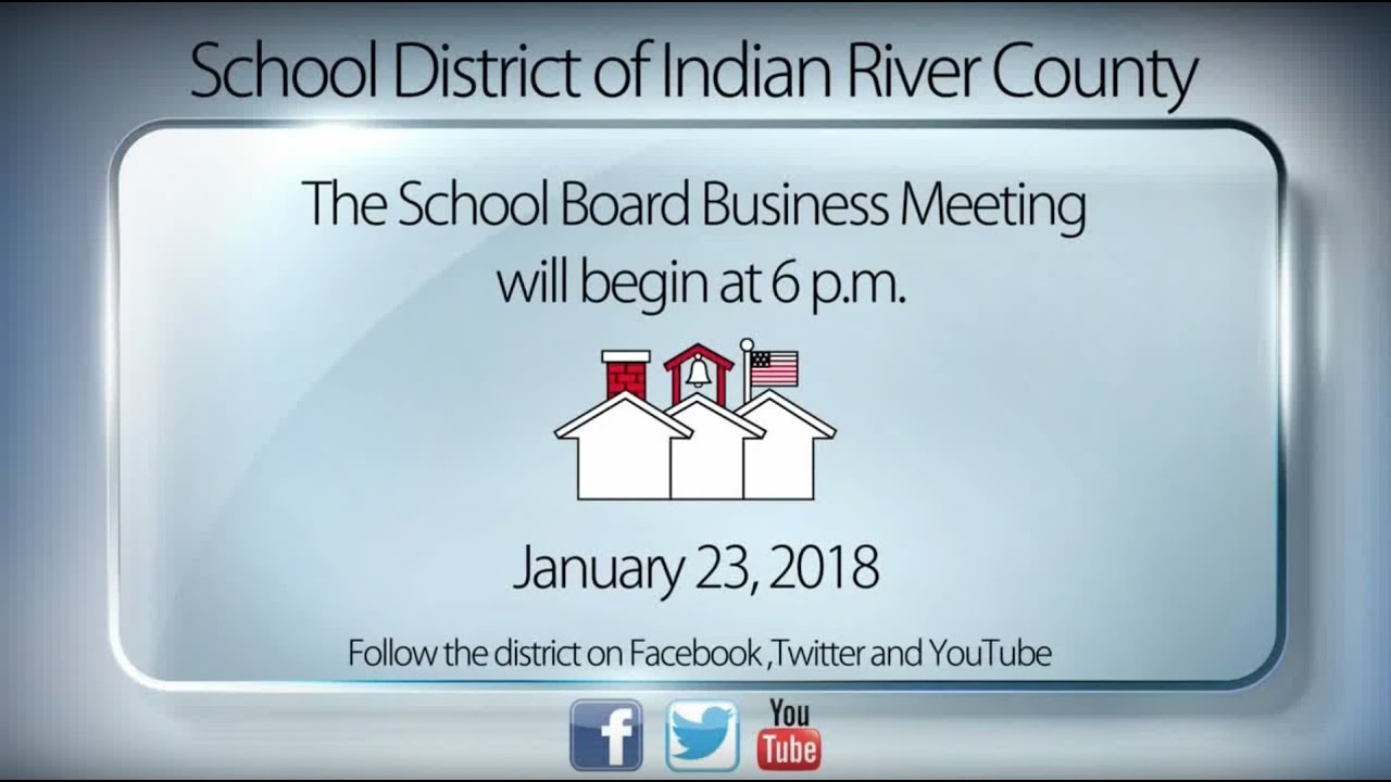 1/23/18 Board Meeting