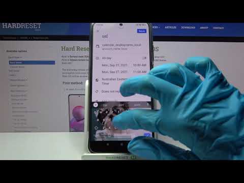 How to Add Event to Calendar on Xiaomi Redmi Note 10S – Create List of Events