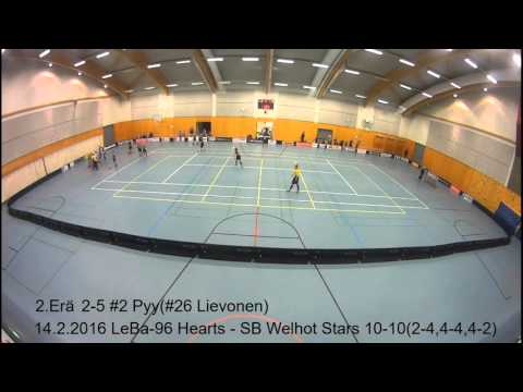 Kooste 14.2.2016 Kontilahti,(D2) LeBa-96 Hearts - SB Welhot Stars 10-10(2-4,4-4,4-2)