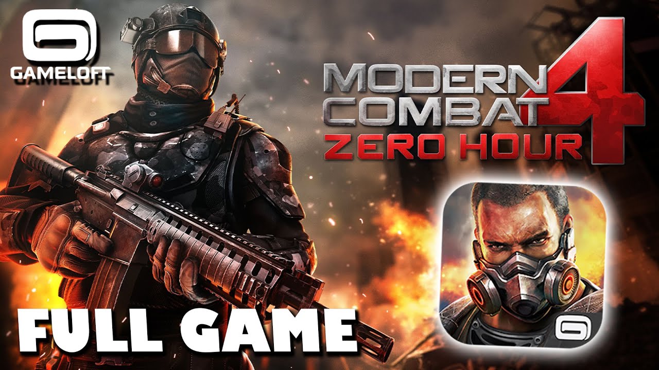 Modern Combat 4: Zero Hour | Android/iOS Longplay, Full Game, No Commentary