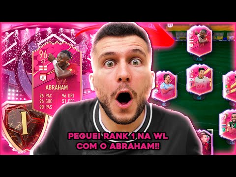 MEU DEUS!!! PEGUEI RANK 1 NA WL COM O ABRAHAM E UM TIME FULL FUTTIES! FIFA 23 - ULTIMATE TEAM
