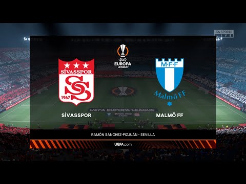 Sivasspor vs Malmö FF (25/08/2022) UEFA Europa League FIFA 22