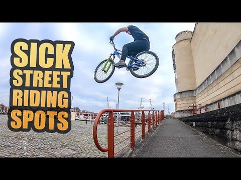 SICK STREET RIDING SPOTS - URBAN MTB FREERIDE