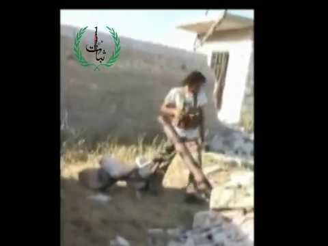 استهداف معسكر وادي الضيف في ريف إدلب بقذائف الهاون من قبل لواء مغاوير الشرق