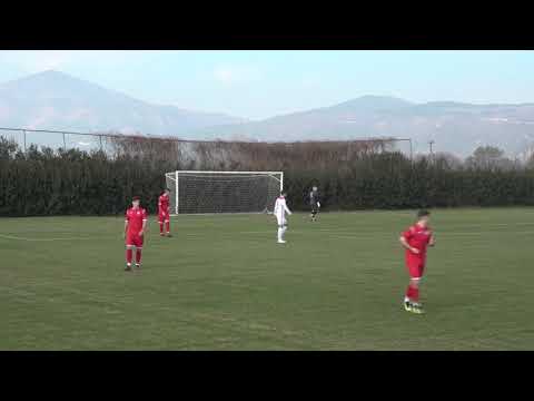 Aggelos Gatzogias No 17 Xanthi U19 Vs Olympiakos U19 1st Half
