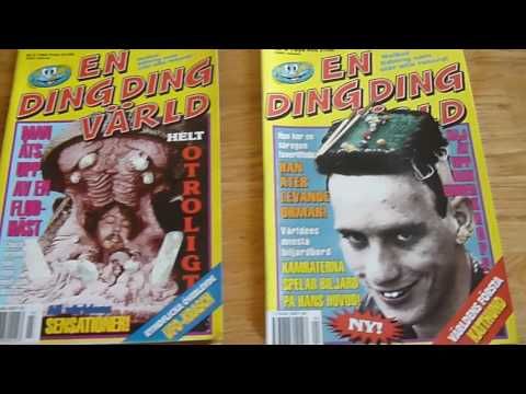 Del 6 av min samling (En Ding Ding Värld) Den omstridda tidningen från 90-talet