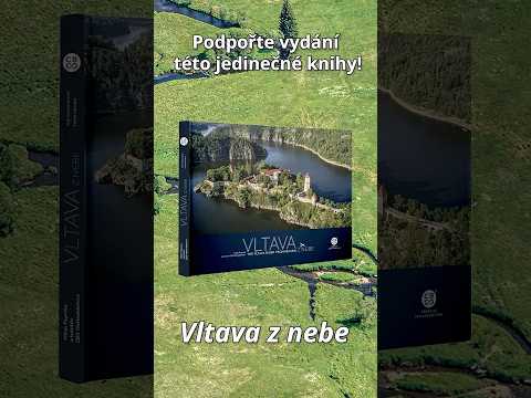 Dárková kniha Vltava z nebe – podpořte knihu ke 150. výročí Smetanovy Vltavy!