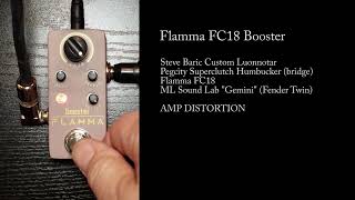 Video thumbnail for Pedal Demo: Flamma FC18 Booster by woodsnstrings