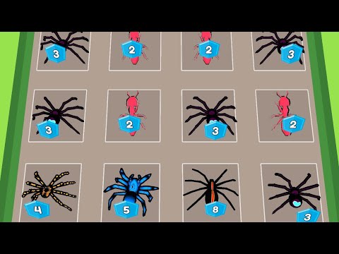 MERGE ANTS: Underground Battle - Insect Evolution Battle Master Game ♦️ Merge Gameplay 2