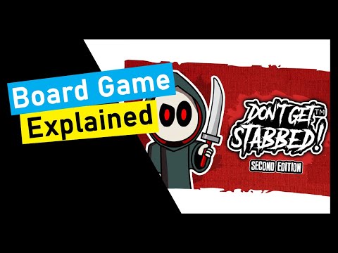 Don't Get Stabbed! Second Edition Board Game Explained
