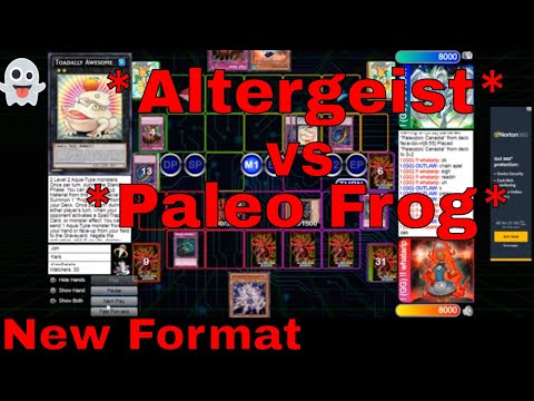 Altergeist Vs Paleo Frogs Yugioh 2020