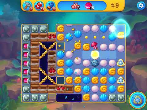 Fishdom level 6441 no boosters フィッシュダム ノーマル [Friend's]