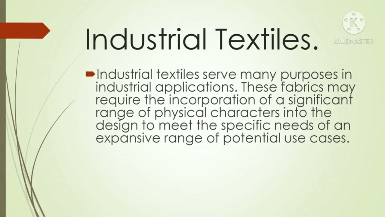 what is technical textile? types of technical textile.
