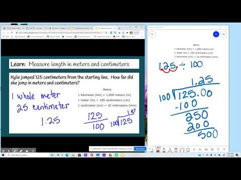 Metric Conversion 12/14/20202