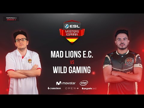 CS:GO - MAD Lions E.C vs. Wild Gaming - ESL Masters T4 - Jornada #1