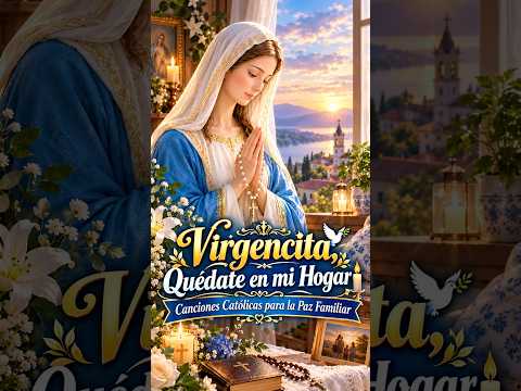 Virgencita, Quédate en mi Hogar 🕯️ Canciones Católicas para la Paz Familiar