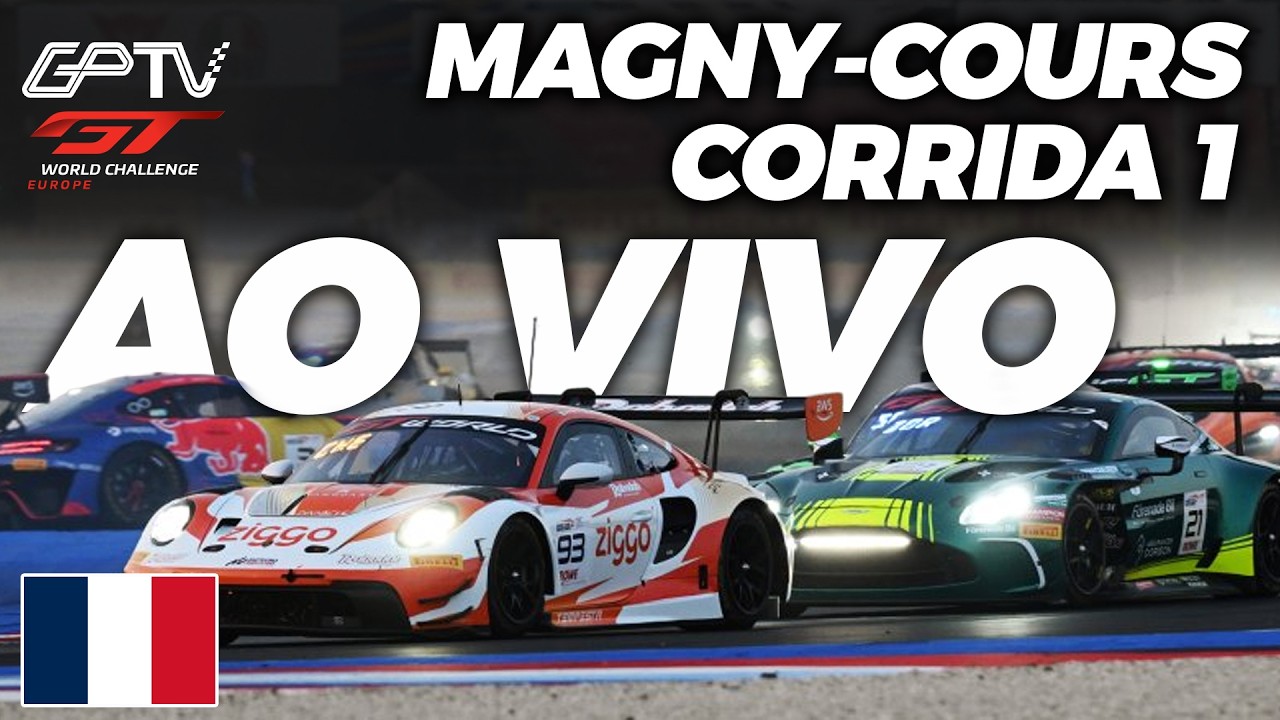 🔴AO VIVO: GTWC EUROPA 2026 COM IMAGENS | CORRIDA 1 EM MAGNY-COURS COM IMAGENS | 6ª ETAPA
