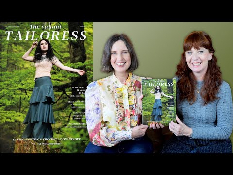 Combining Knitting, Crochet & Sewing - The Valiant Tailoress - Ep. 144 - Fruity Knitting