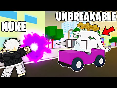 I Tested EVERY MOVE VS INDESTRUCTIBLE CARS in Jujutsu Shenanigans