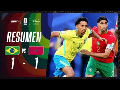 ملخص مباراة البرازيل ضد المغرب بتاريخ 2026-06-13