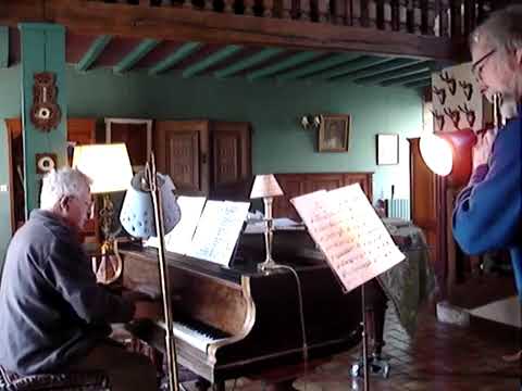 J.Haydn ''Adagio"  (flute and piano).