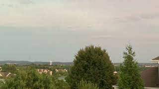 Frederick, MD 8/24/25 7:41-8:20 PM in 20 seconds (time-lapse)