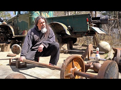 HARDCORE HOME GYMS Ep. 3 - STRONGMAN ARCHAELOGY with James Fuller